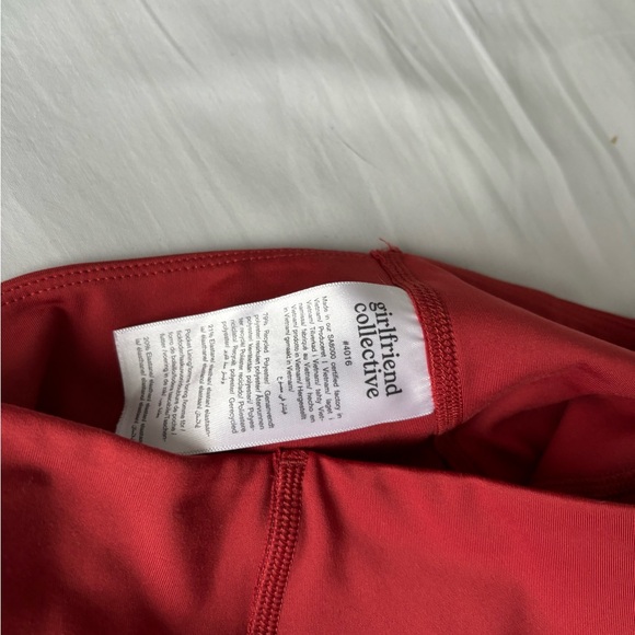 Rust-colored Limited Edition Girlfriend Collective Leggings - Picture 5 of 5